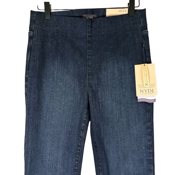 NYDJ Spanspring Pull-On Slim Bootcut Jeans-Kenzie Women's Size Small NEW - Picture 4 of 14